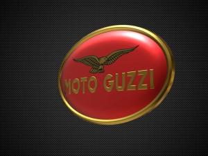 moto guzzi logo 2 Modèle 3D