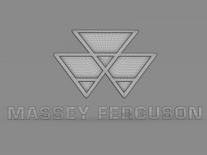 massey ferguson logo Modèle 3D