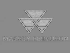 massey ferguson logo 3D Model