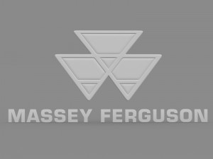 massey ferguson logo Modèle 3D