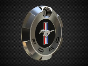 horse logo 5 3D Model