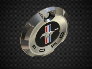 horse logo 5 3D Model