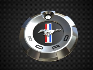 horse logo 5 3D Model