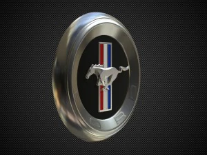 logo kuda 6 Model 3D