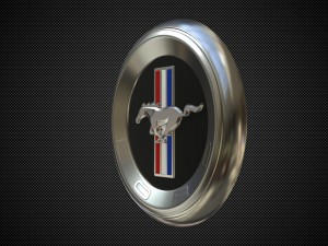 horse logo 6 3D मॉडल