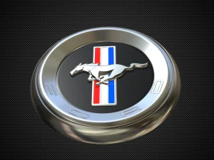 logo kuda 6 Model 3D