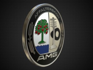 amg logo 3D 模型