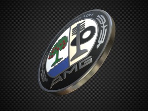 amg logo 3D 模型
