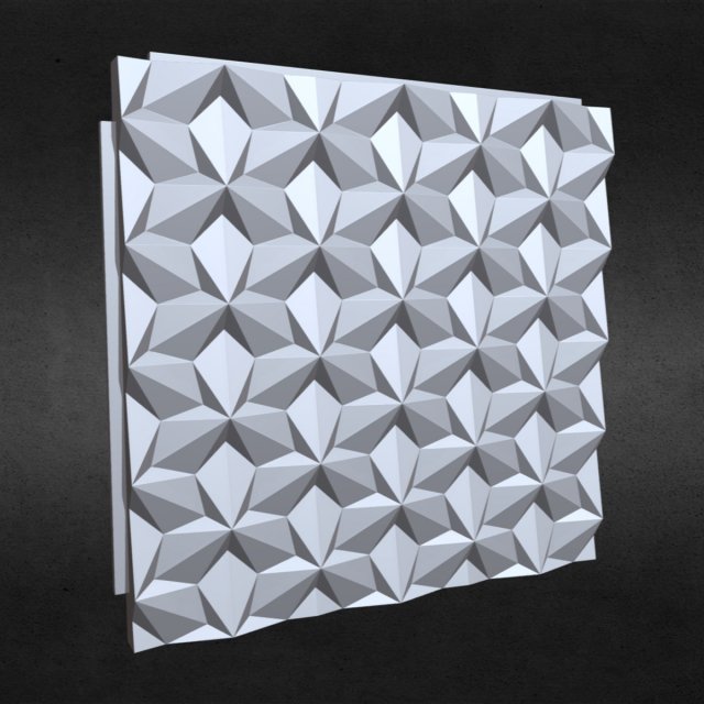 3d wall panel 3Dモデル .c4d .max .obj .3ds .fbx .stl .blend 