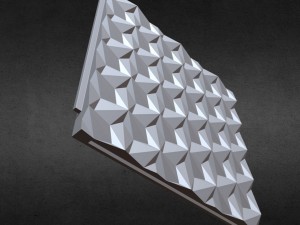 3d wall panel 3Dモデル