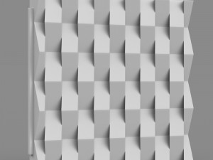 3d wall panel 2 Modelo 3D