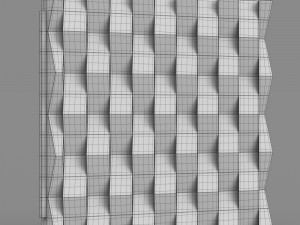 3d wall panel 2 Modelo 3D