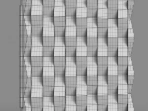 3d wall panel 2 3D Model