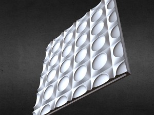 3d wall panel 3 3D 모델