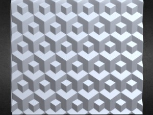 3d wall panel 4 3D Model