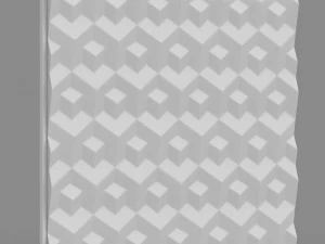 painel de parede 3d 4 Modelo 3D