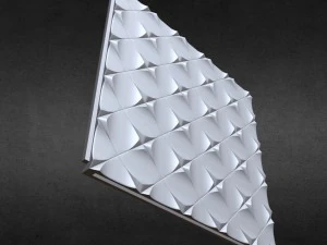 3d wall panel 5 3D Model