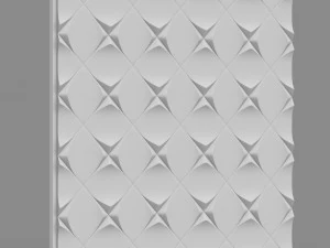 3d wall panel 5 3D Model