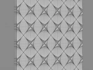 3d wall panel 5 3D Model
