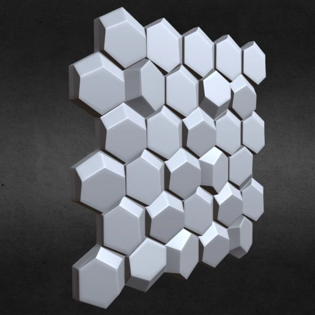 3d wall panel 6 3D Model .c4d .max .obj .3ds .fbx .stl .blend 