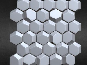 3d wall panel 6 3D Model
