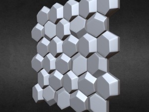 3d wall panel 6 3D Модель