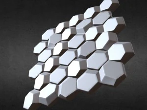 3d wall panel 6 3D Model