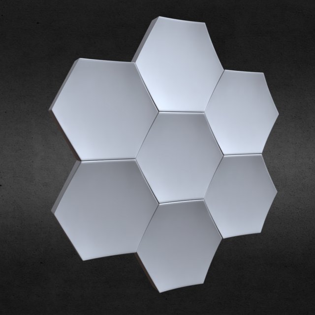 3d wall panel 7 Modello 3D .c4d .max .obj .3ds .fbx .stl .blend 