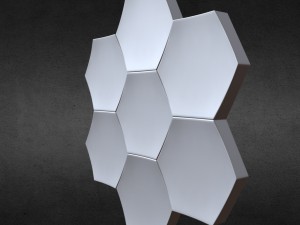 3d wall panel 7 Modello 3D