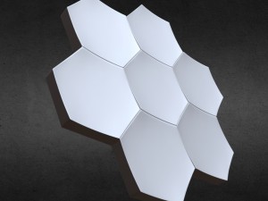 3d wall panel 7 Modello 3D