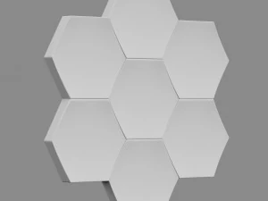 3d wall panel 7 3D Model