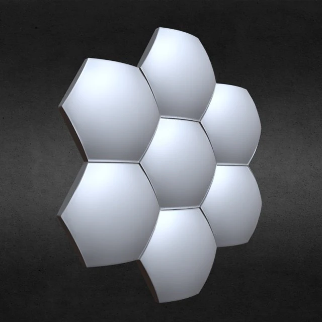 3d wall panel 8 3D Model .c4d .max .obj .3ds .fbx .stl .blend 
