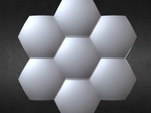 3d wall panel 8 3D Model