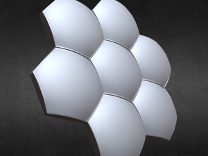 3d wall panel 8 3D Model