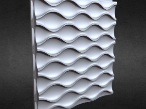 3d wall panel 9 3Dモデル