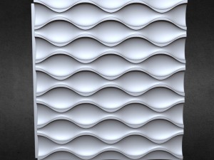3d wall panel 9 Modelo 3D