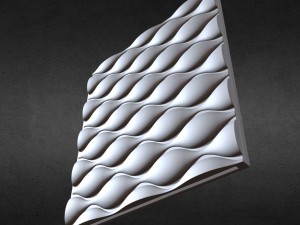 3d wall panel 10 3D Модель