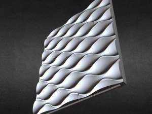 3d wall panel 10 3D Model