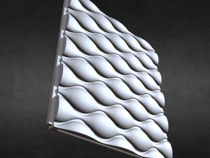 3d wall panel 10 3D Модель
