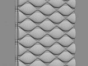 3d wall panel 10 3D Model