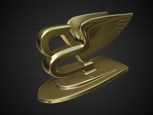 bentley hood ornament 3D Model