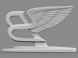 bentley hood ornament 3D Model