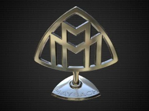 maybach hood ornament 3D Model