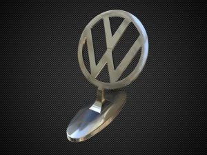 enfeite de capô volkswagen Modelo 3D
