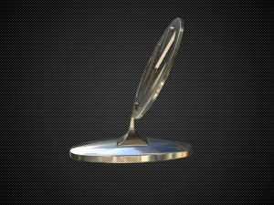 volkswagen hood ornament 3D Model