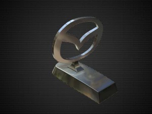 mazda hood ornament 3D Model