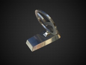 mazda hood ornament Modelo 3D