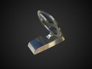 mazda hood ornament 3D Model