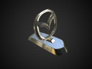 mazda hood ornament 3D Model