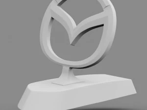 mazda hood ornament 3D Model